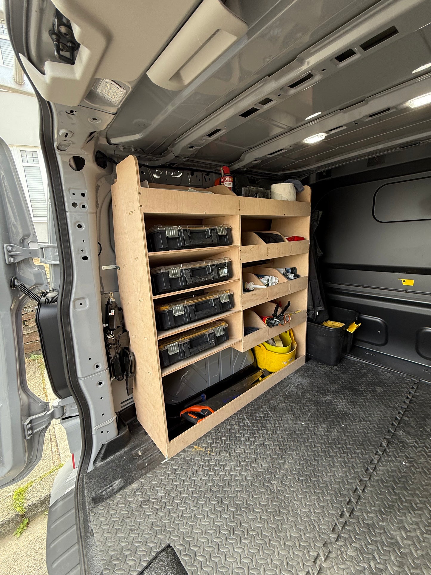 Ford Transit Custom Crew Cab 2024 onwards Full Van Racking - Fully Assembled