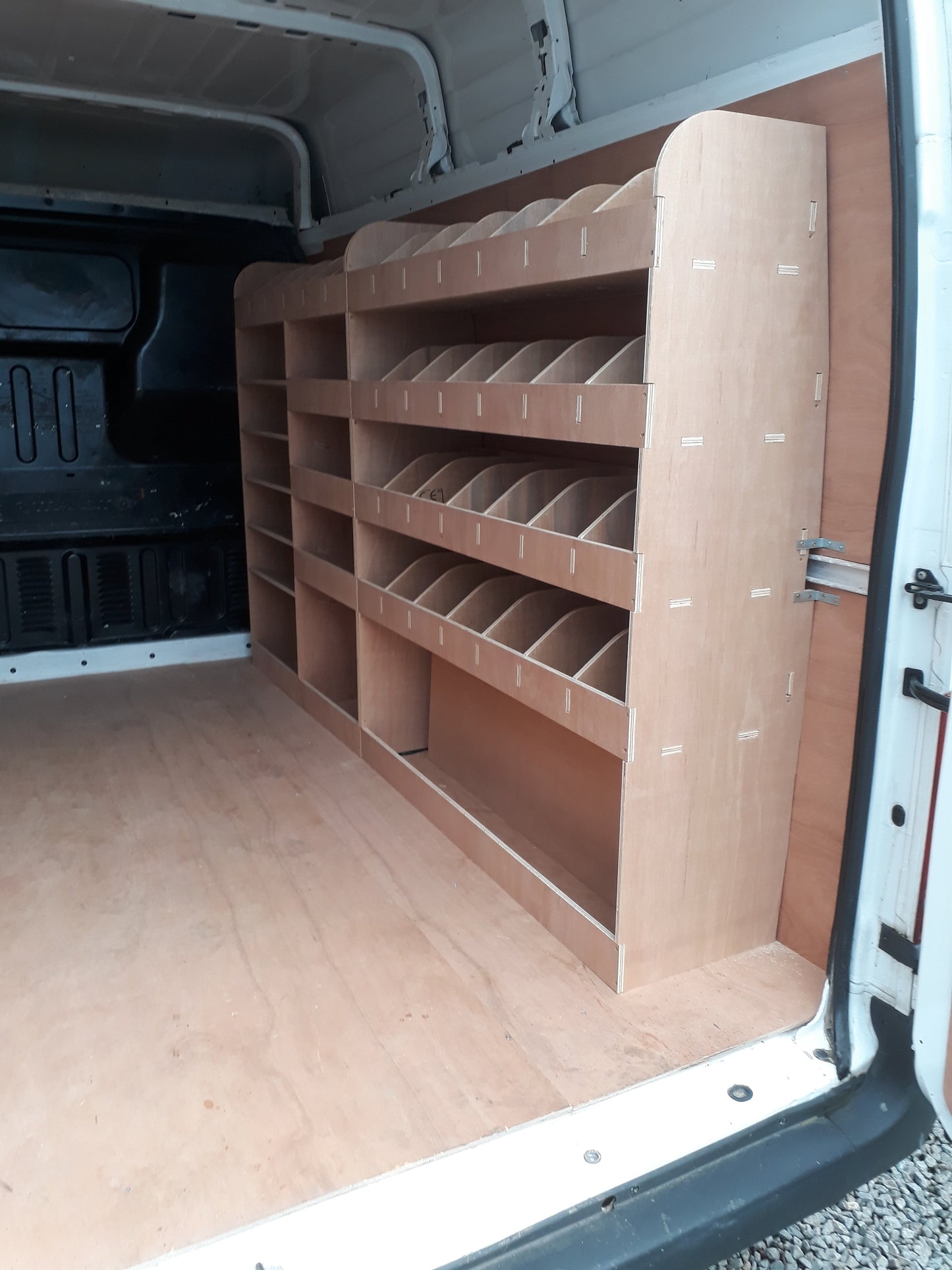 Ford Transit Mk7 Full Van Racking - Darracott Designs