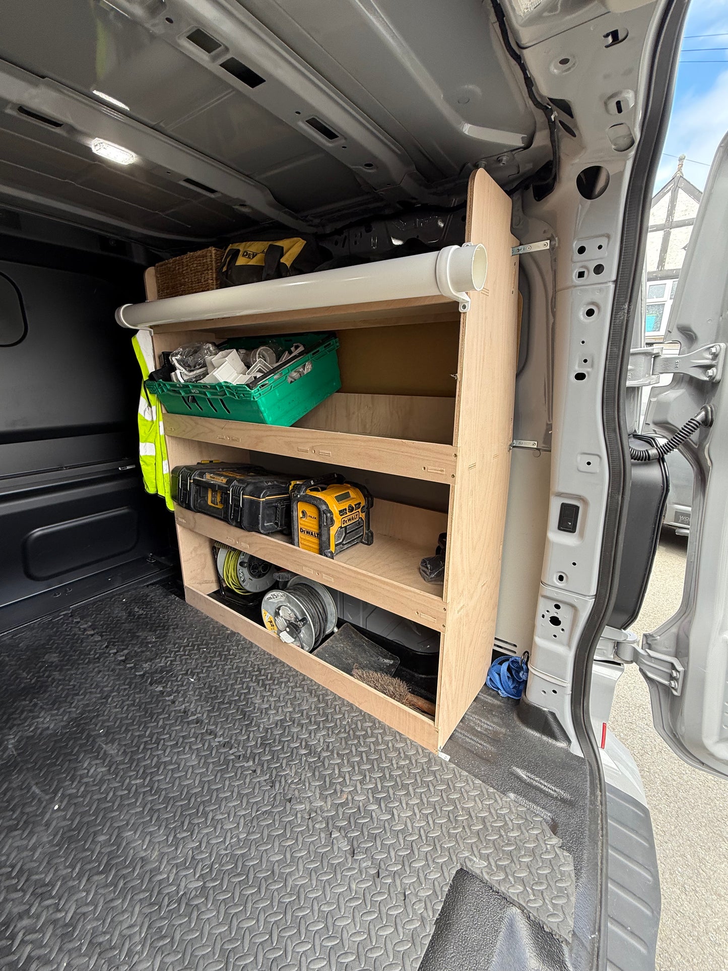 Ford Transit Custom Crew Cab 2024 onwards Full Van Racking - Fully Assembled