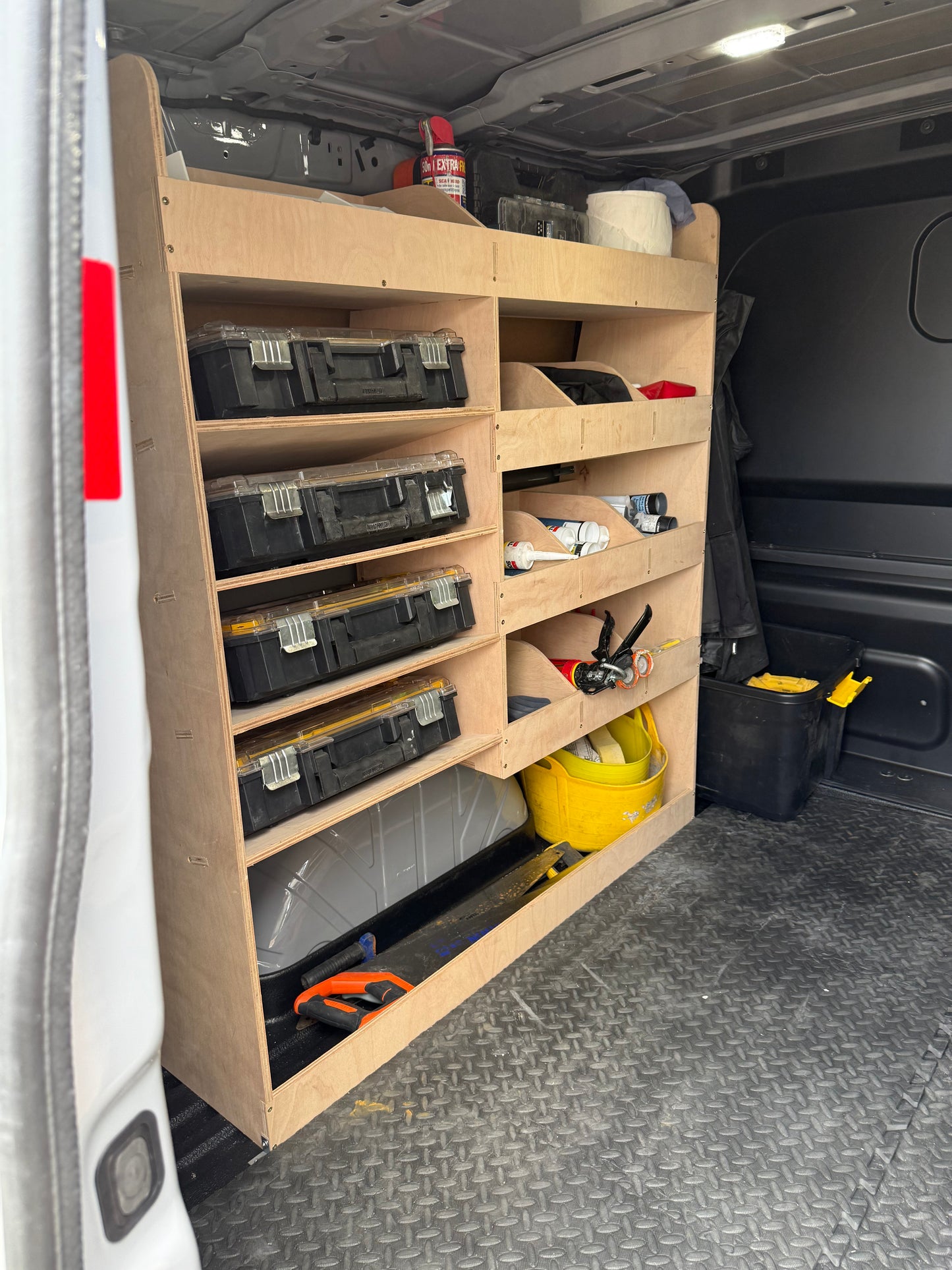 Ford Transit Custom Crew Cab 2024 onwards Full Van Racking - Fully Assembled