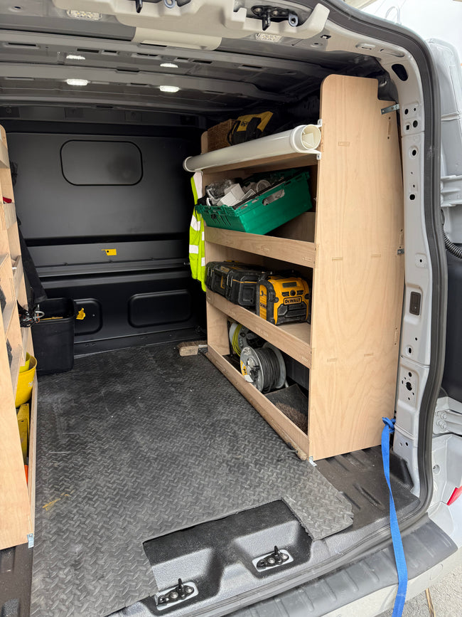 Ford Transit Custom Crew Cab 2024 onwards Full Van Racking - Fully Assembled
