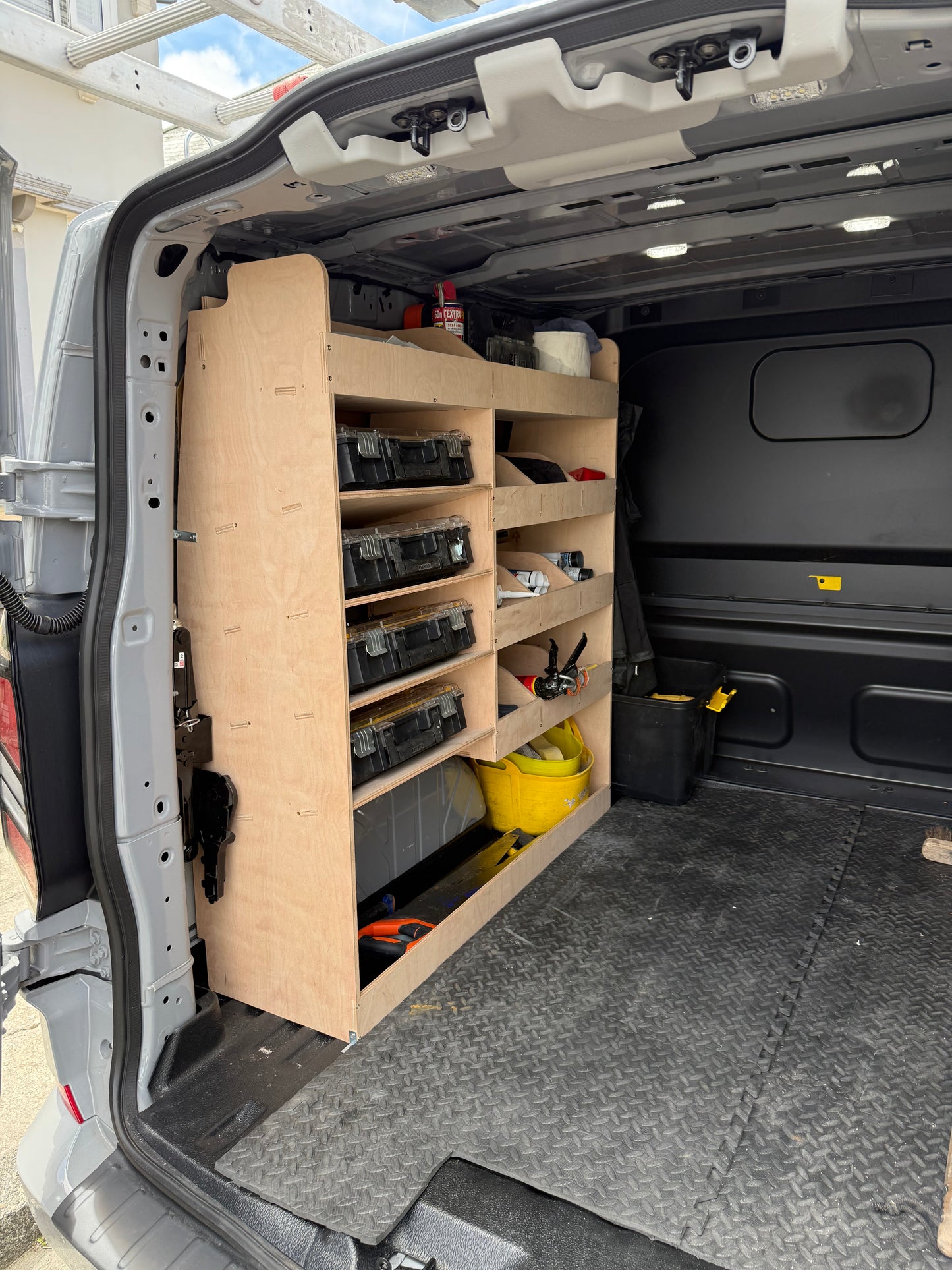 Ford Transit Custom Crew Cab 2024 onwards Full Van Racking - Fully Assembled