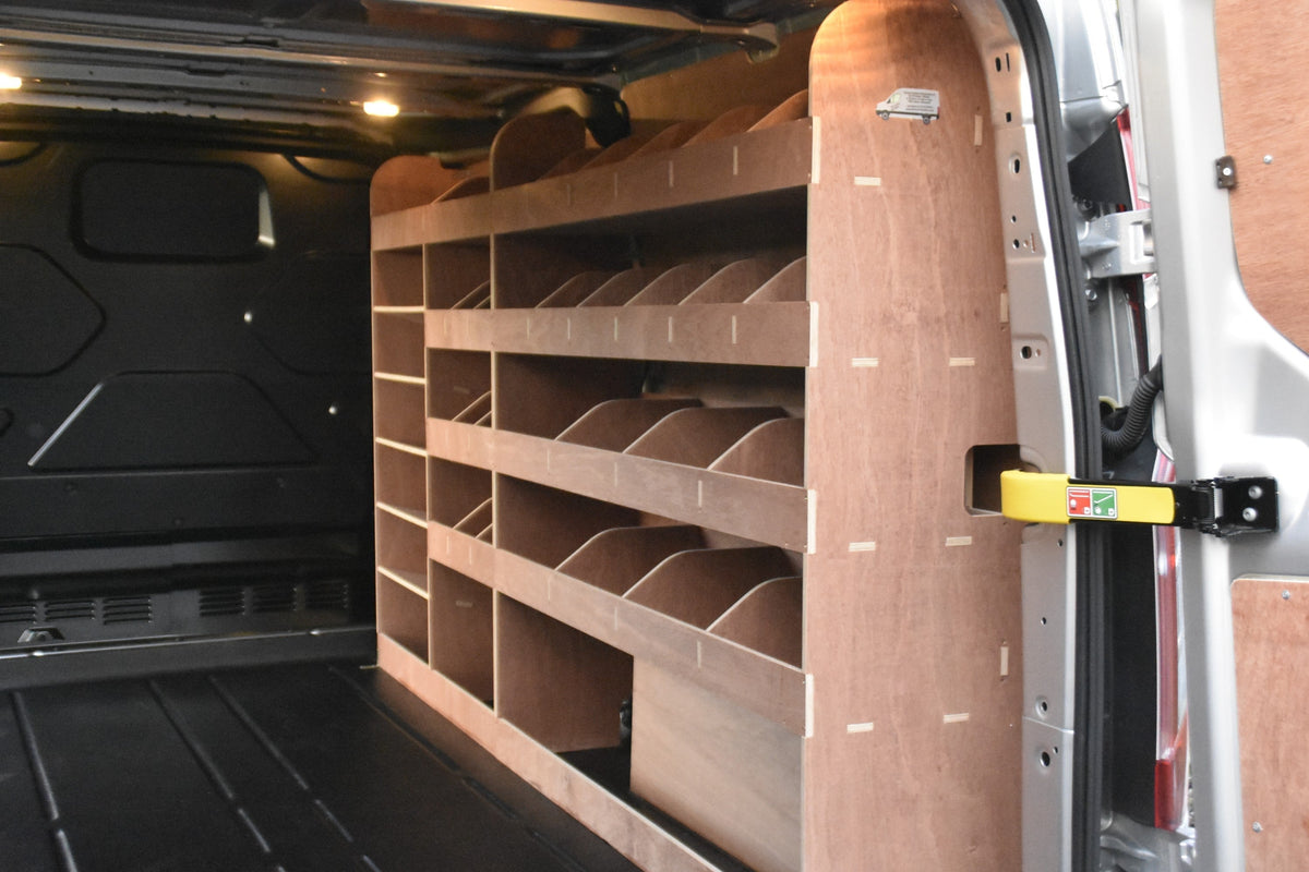 Ford Transit Custom Van Racking 2024 onwards new model Drivers side on ...
