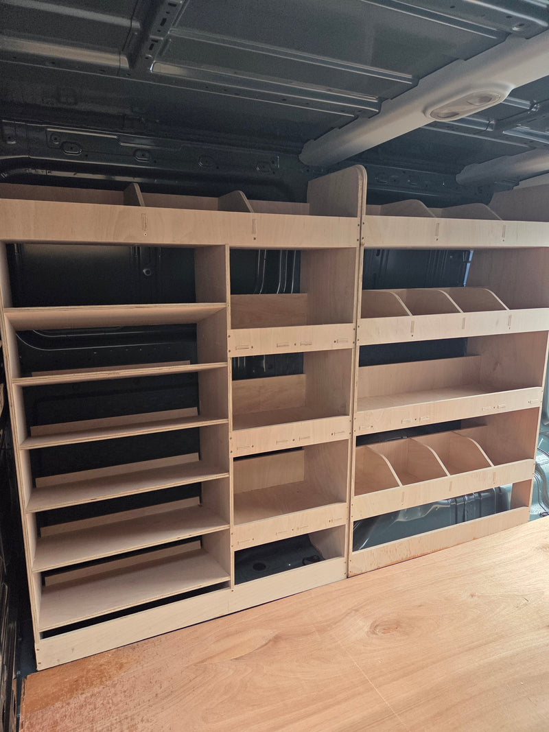 Kia PV5 Van Racking - Drivers Side - Darracott Designs