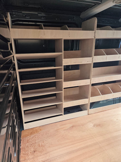 Kia PV5 Van Racking - Fully Assembled - Darracott Designs