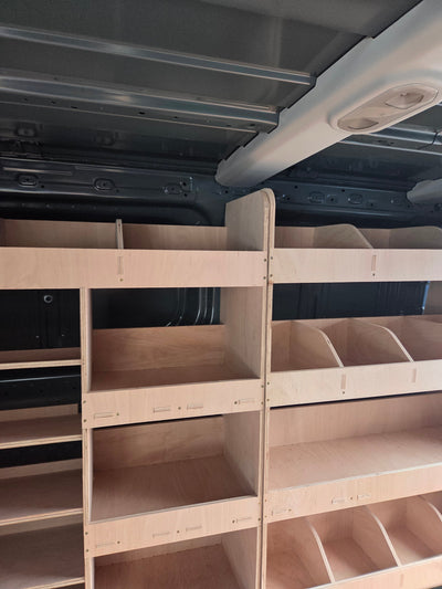 Kia PV5 Van Racking - Fully Assembled - Darracott Designs