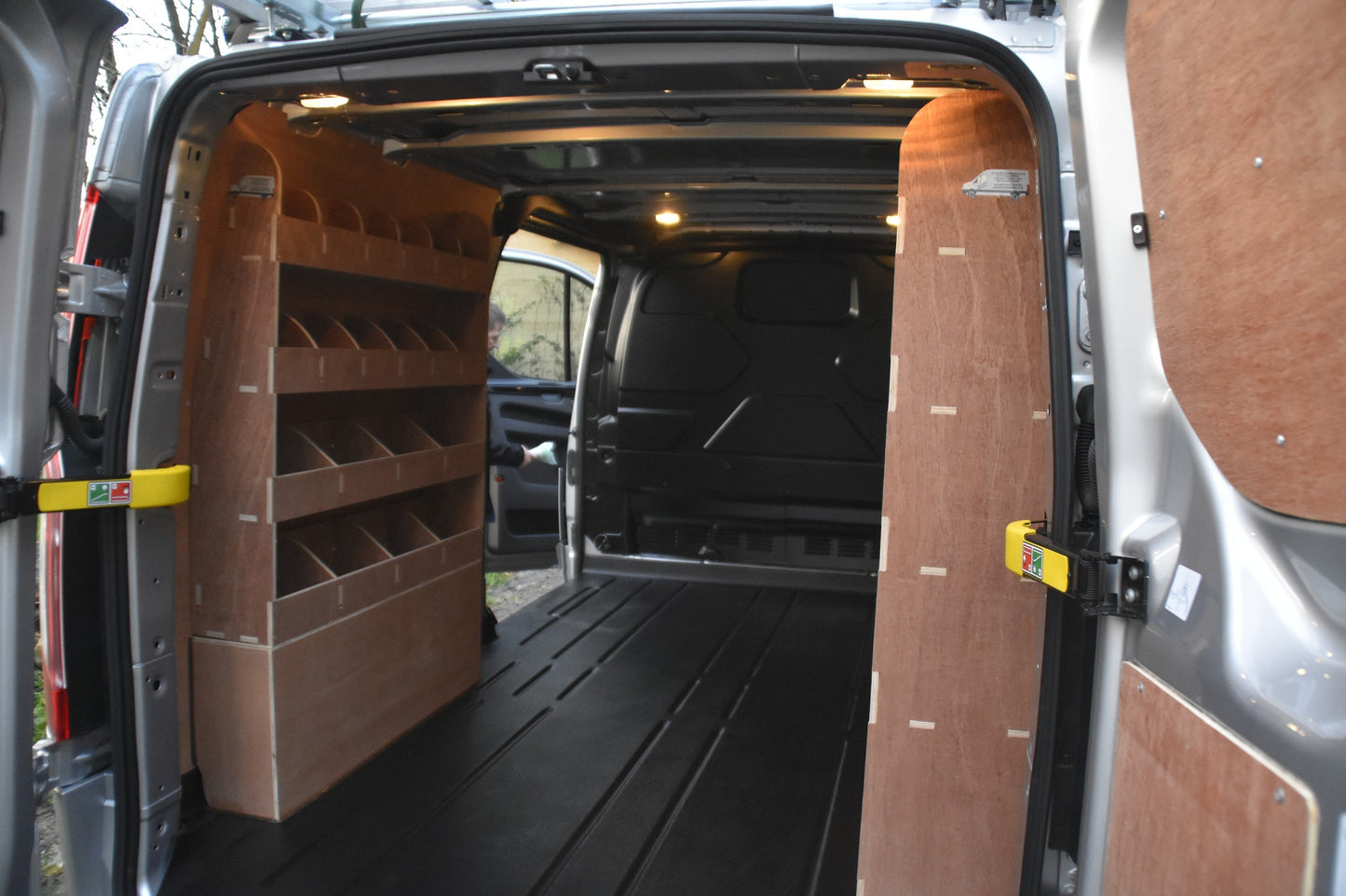 Ford Transit Custom Full Van Racking and plywood floor 2013+ - Fully Assembled