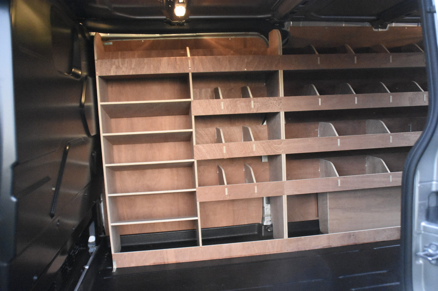Ford Transit Custom Full Van Racking and plywood floor 2013+ - Fully Assembled