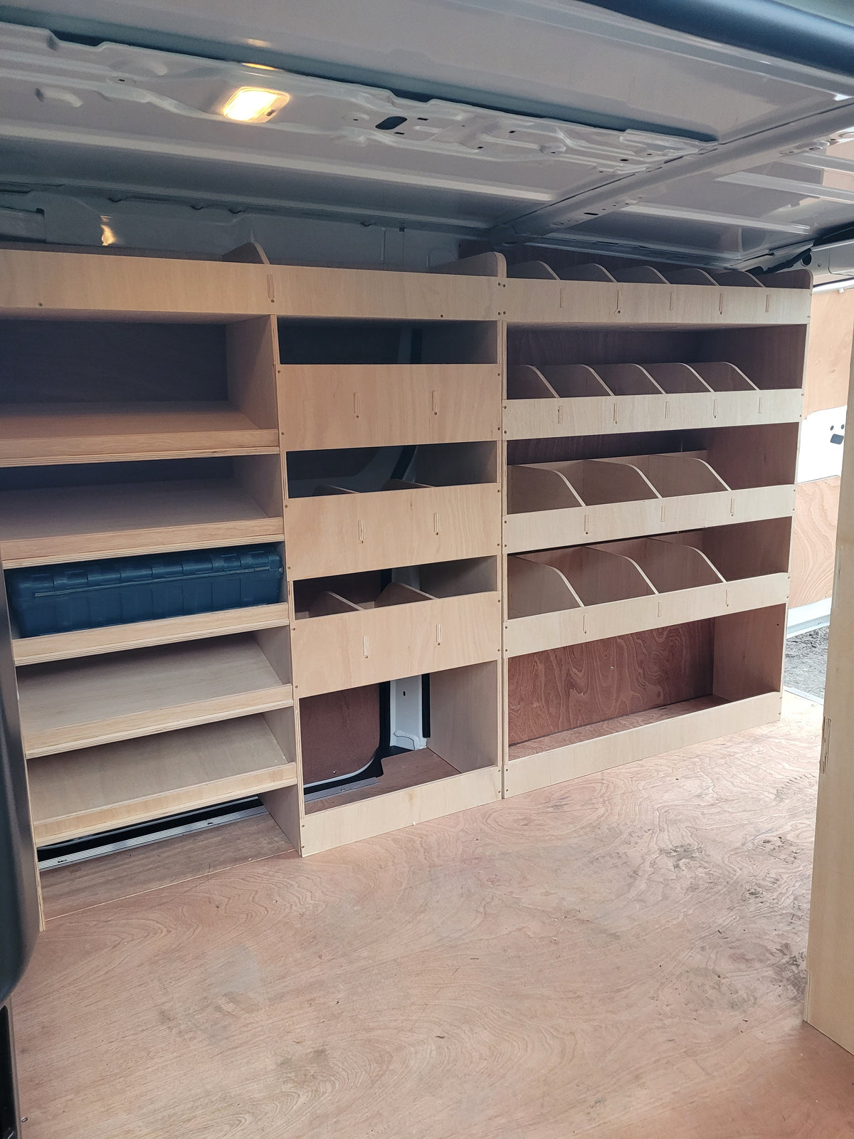 Van Dispatch Racking Ideas Citroen Dispatch Full Van Racking (2016+) - Fully Assembled – Darracott ...