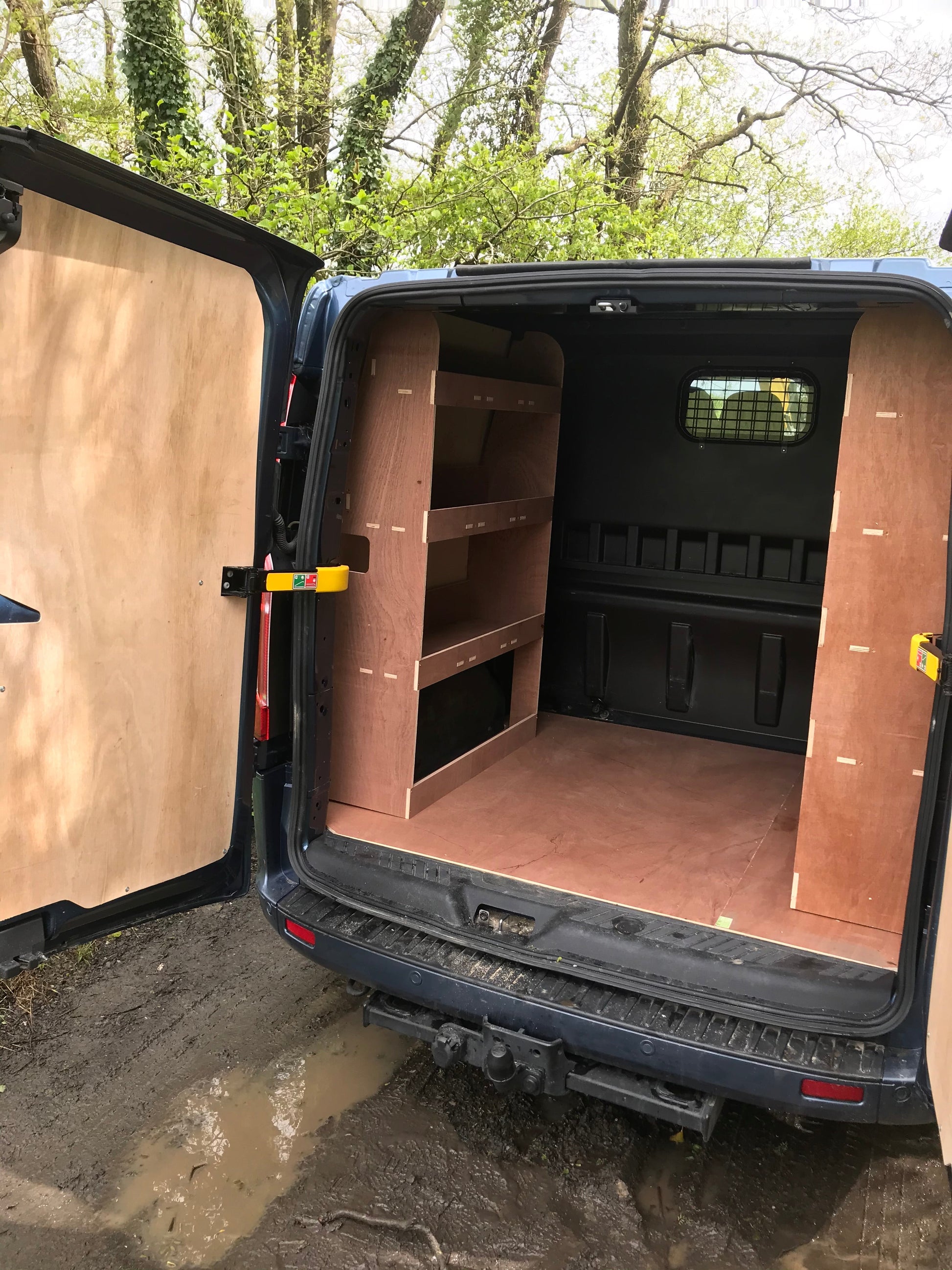Ford Transit Custom Crew Cab 2013+ Full Van Racking - Fully Assembled ...