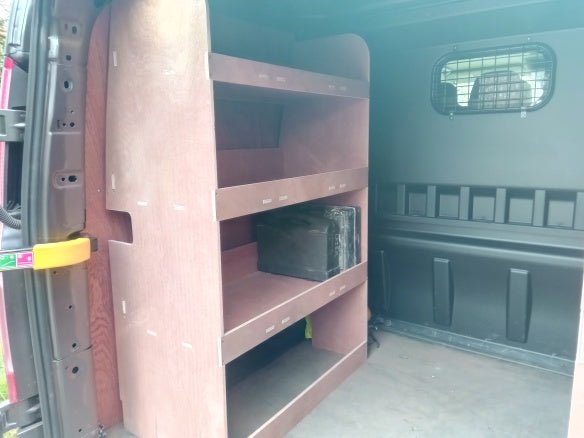 Ford Transit Custom Crew Cab 2013+ Full Van Racking - Fully Assembled ...