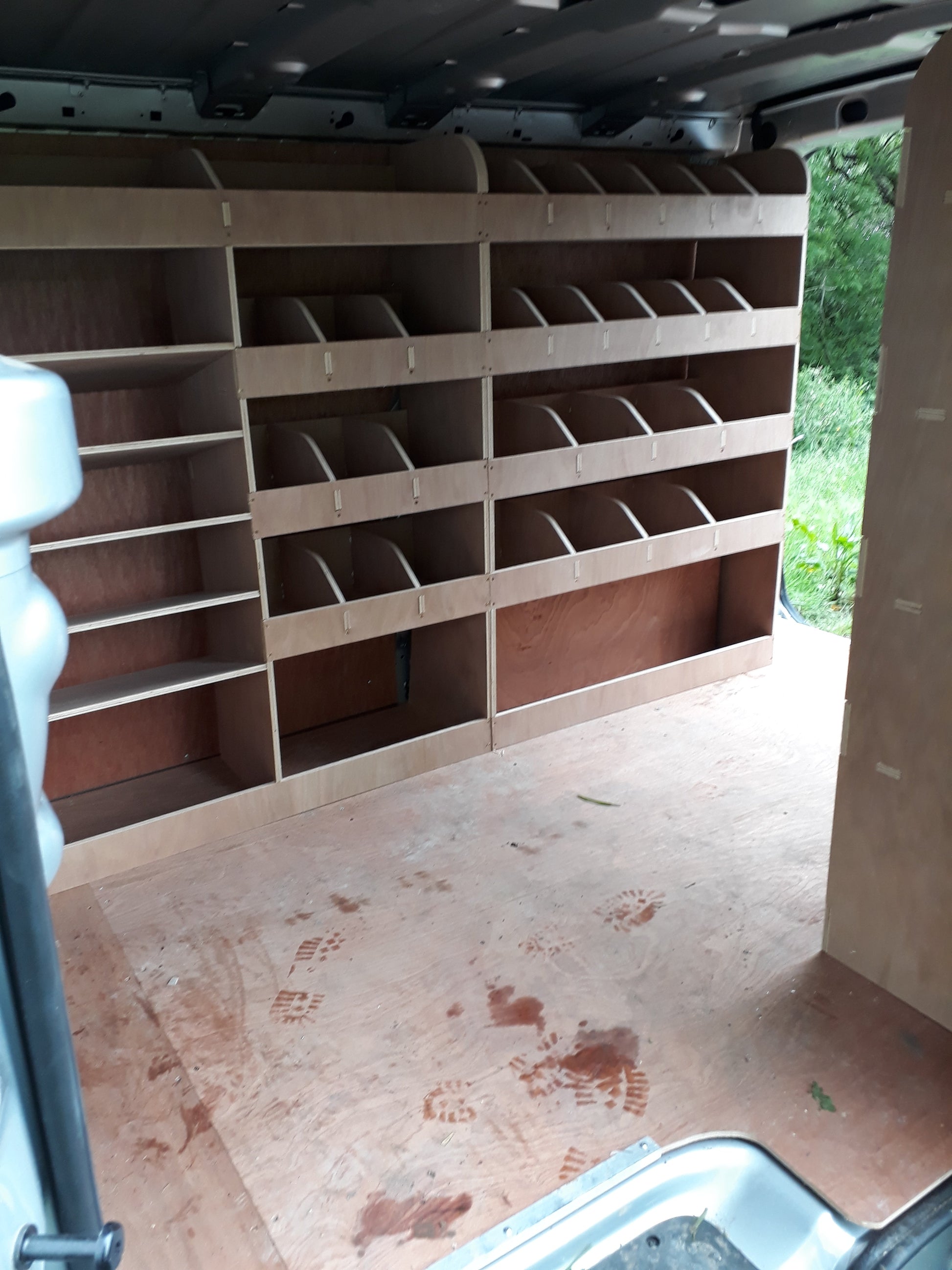 Ford Transit Custom Full Van Racking 2013- 2024 - Fully Assembled ...