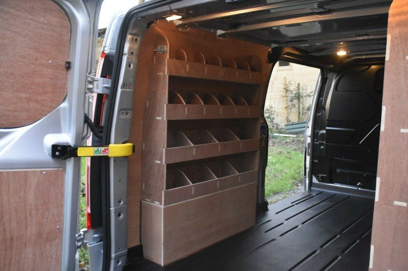 Ford Transit Custom Flat Shelf Full Van Racking 2013+ - Fully