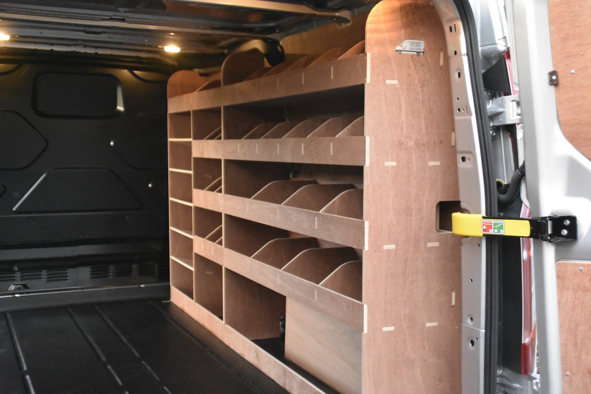 Ford Transit Custom Full Van Racking 2013- 2024 - Fully Assembled ...