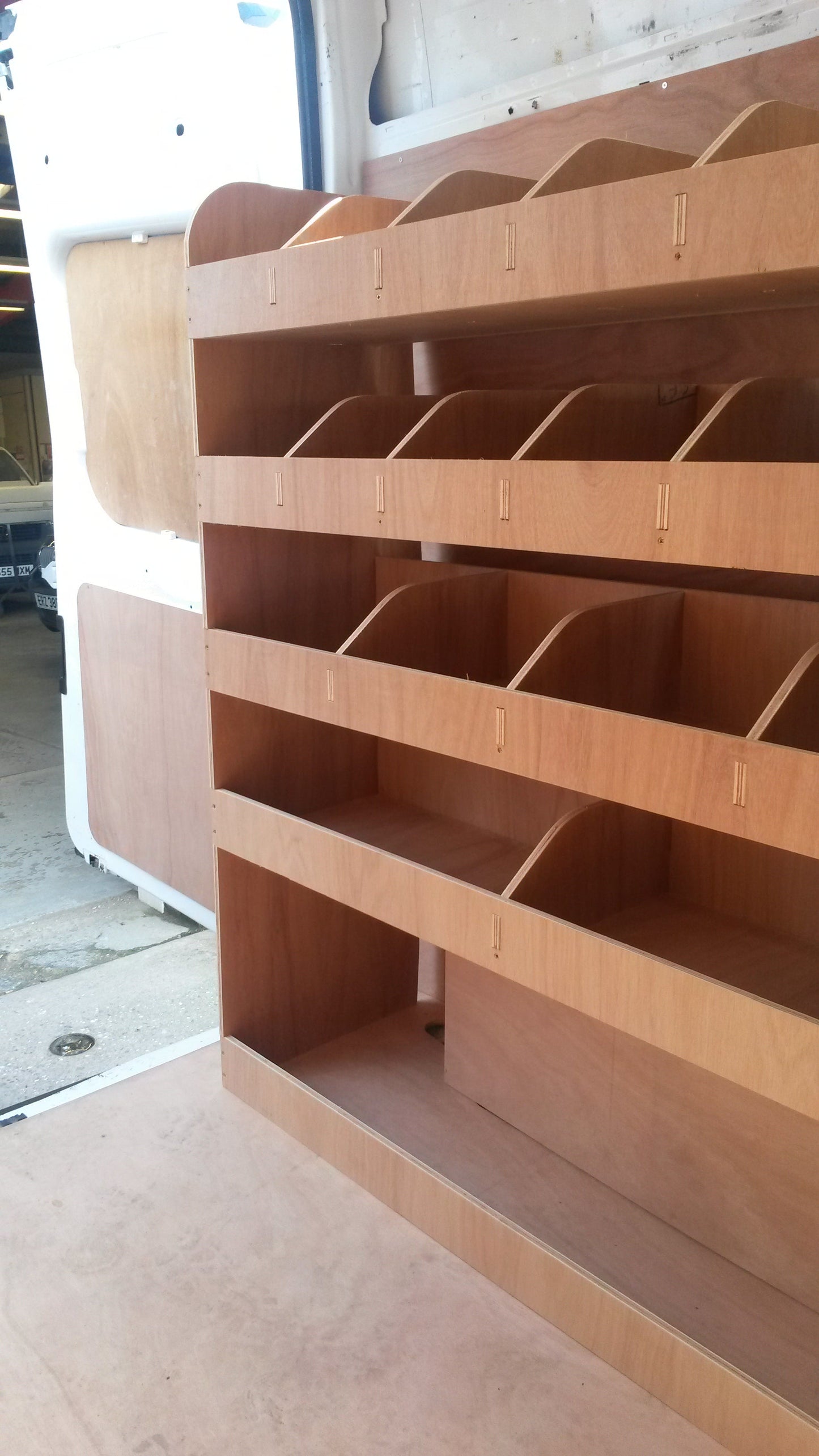 Ford Transit Mk7 Passenger Side Van Racking - Fully Assembled ...