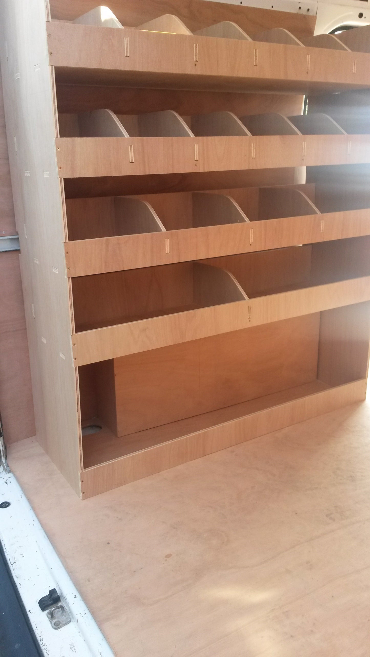 Ford Transit Mk7 Passenger Side Van Racking - Fully Assembled ...