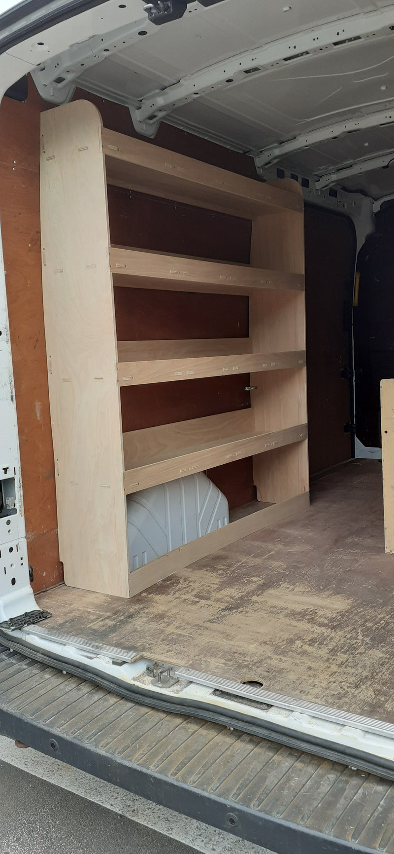 Ford Transit Mk8 Full Van Racking – Darracott Designs
