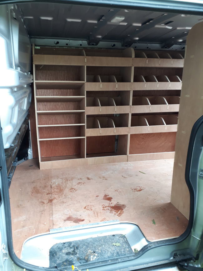 Renault Trafic Drivers side only Van Racking (2014 +) - Darracott Designs