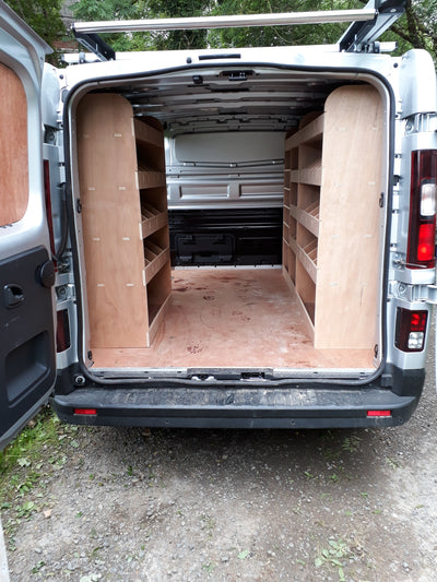 Renault Trafic Full Van Racking (2001 - 2014) - Darracott Designs