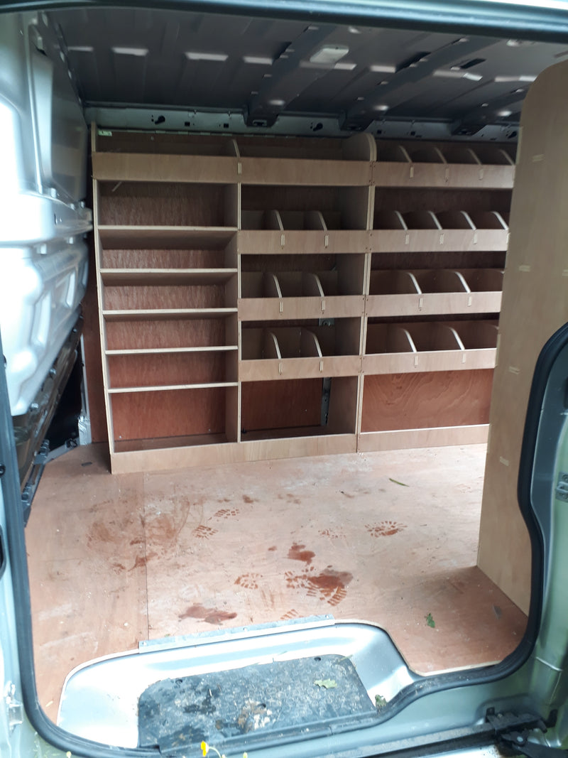 Renault Trafic Full Van Racking (2001 - 2014) - Darracott Designs